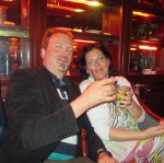 &Aacute;rni Brynj&oacute;lfsson og kona hans Erna R&uacute;n Thorlacius