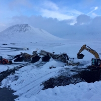 Steypust&ouml;&eth;in eignast Kr&oacute;ksverk